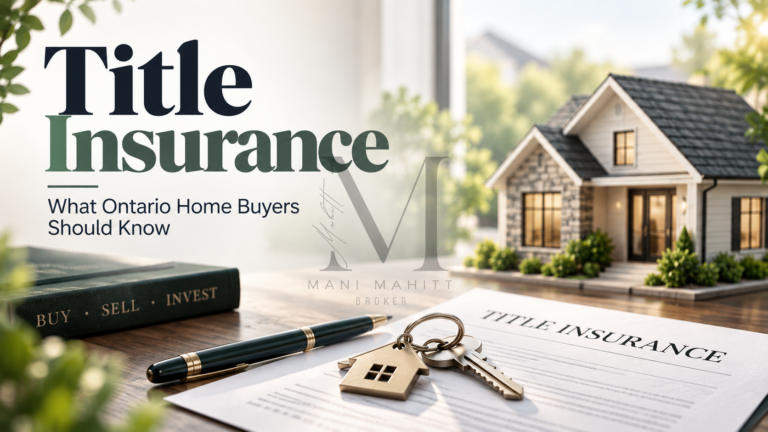 When Is Title Insurance Needed in Ontario?